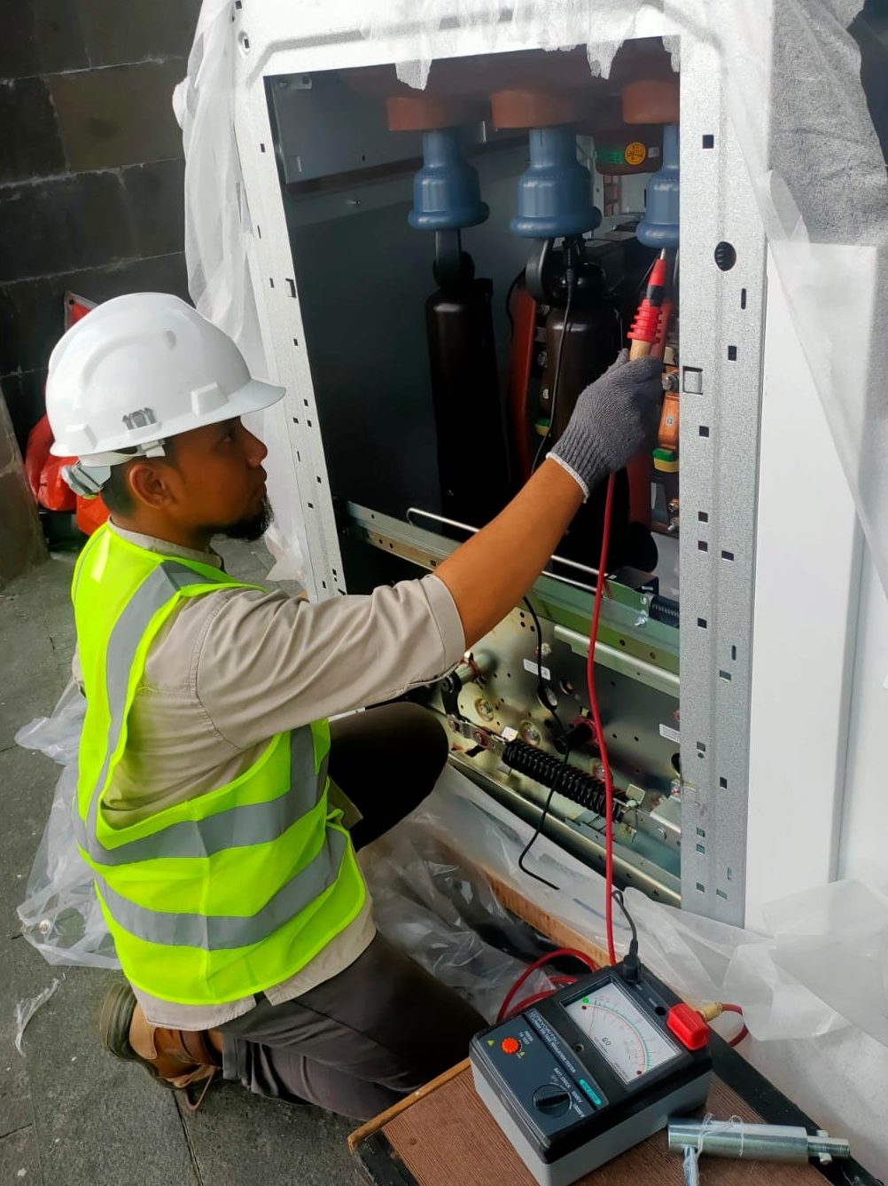 Commissioning kubikel 20 kv