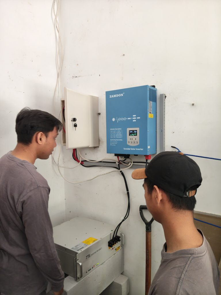 panel listrik kontrol plts